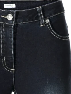 Basics|Jeans|heine Bauchweg-Jeans darkused