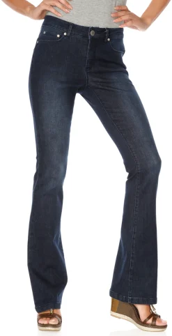 Strandmode|Basics|heine Bauchweg-Jeans darkdenim