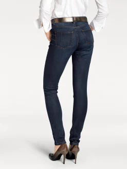 Basics|Jeans|heine Bauchweg-Jeans darkdenim