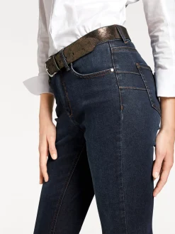 Basics|Jeans|heine Bauchweg-Jeans darkdenim