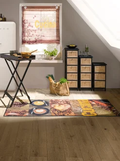 Tische|heine home Beistelltisch schwarz-braun
