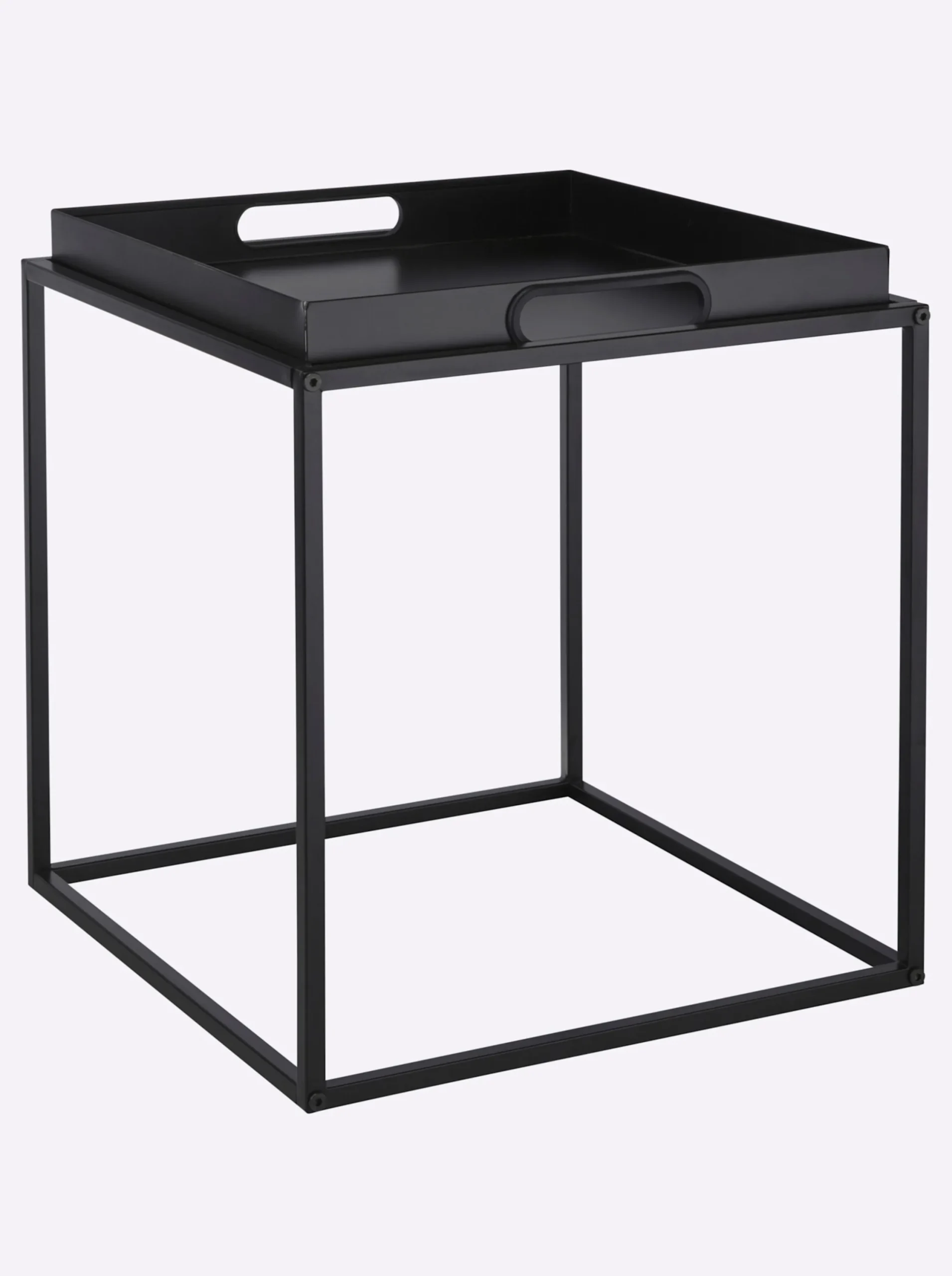 Tische|heine home Beistelltisch schwarz