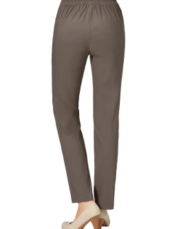 Hosen| Bengalinhose mit Zierreißverschlüssen khaki