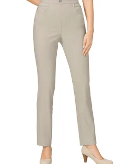 Basics|Hosen| Bengalinhose mit Zierreißverschlüssen sand