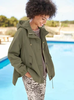 Jacken|heine Übergangsjacke khaki