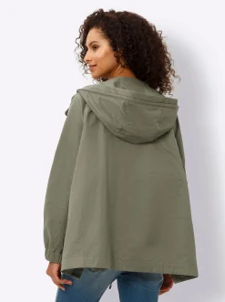 Jacken|heine Übergangsjacke khaki