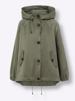 Jacken|heine Übergangsjacke khaki