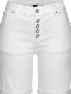 Hosen|LASCANA Bermudas weiß