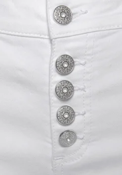 Hosen|LASCANA Bermudas weiß