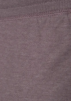 Hosen| Bermudas mauve-meliert