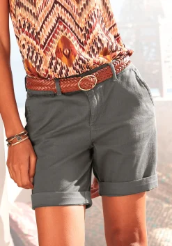 Hosen|LASCANA Bermudas khaki