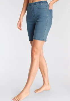 Strandmode|Hosen|Buffalo Bermudas blau