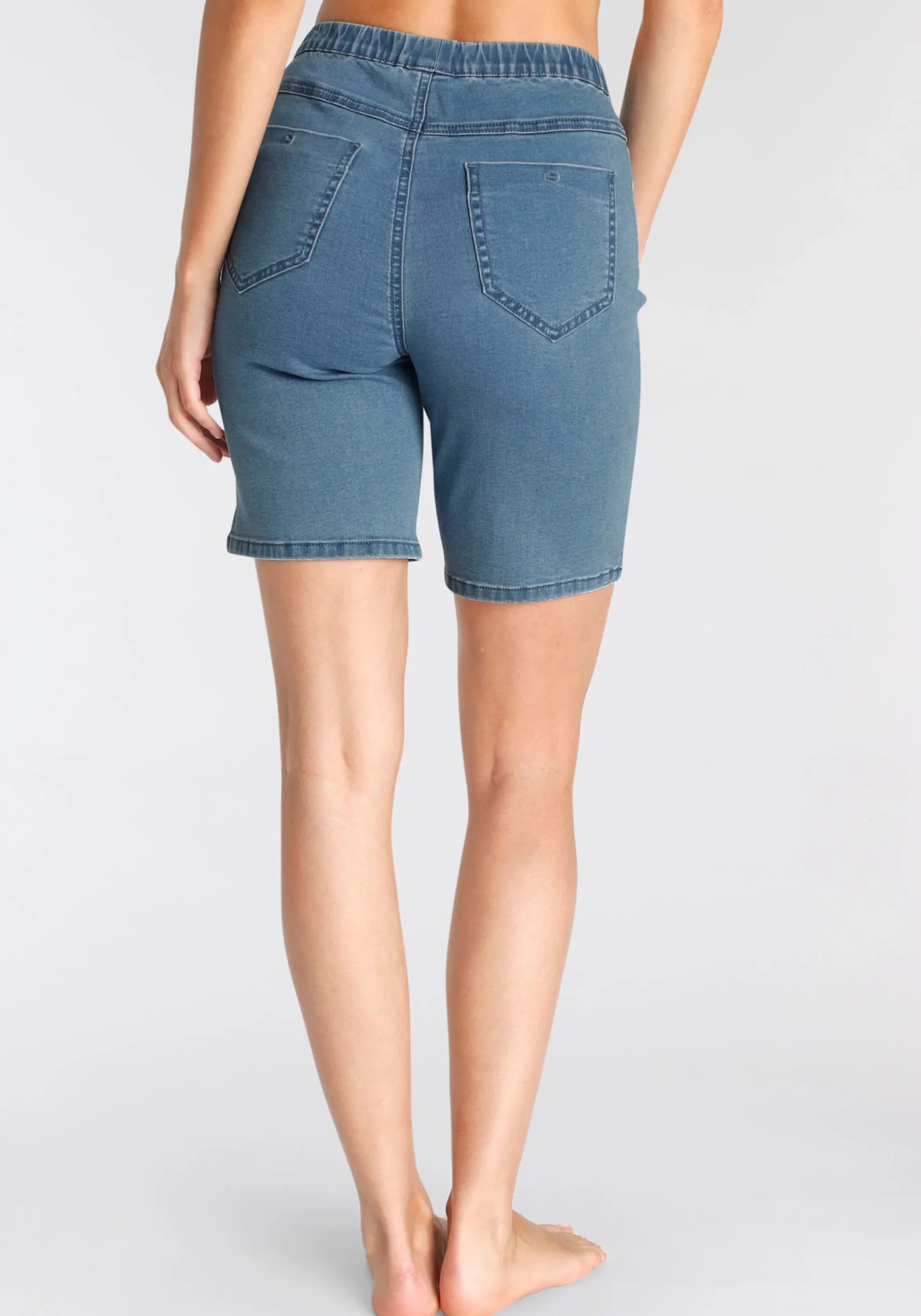 Strandmode|Hosen|Buffalo Bermudas blau
