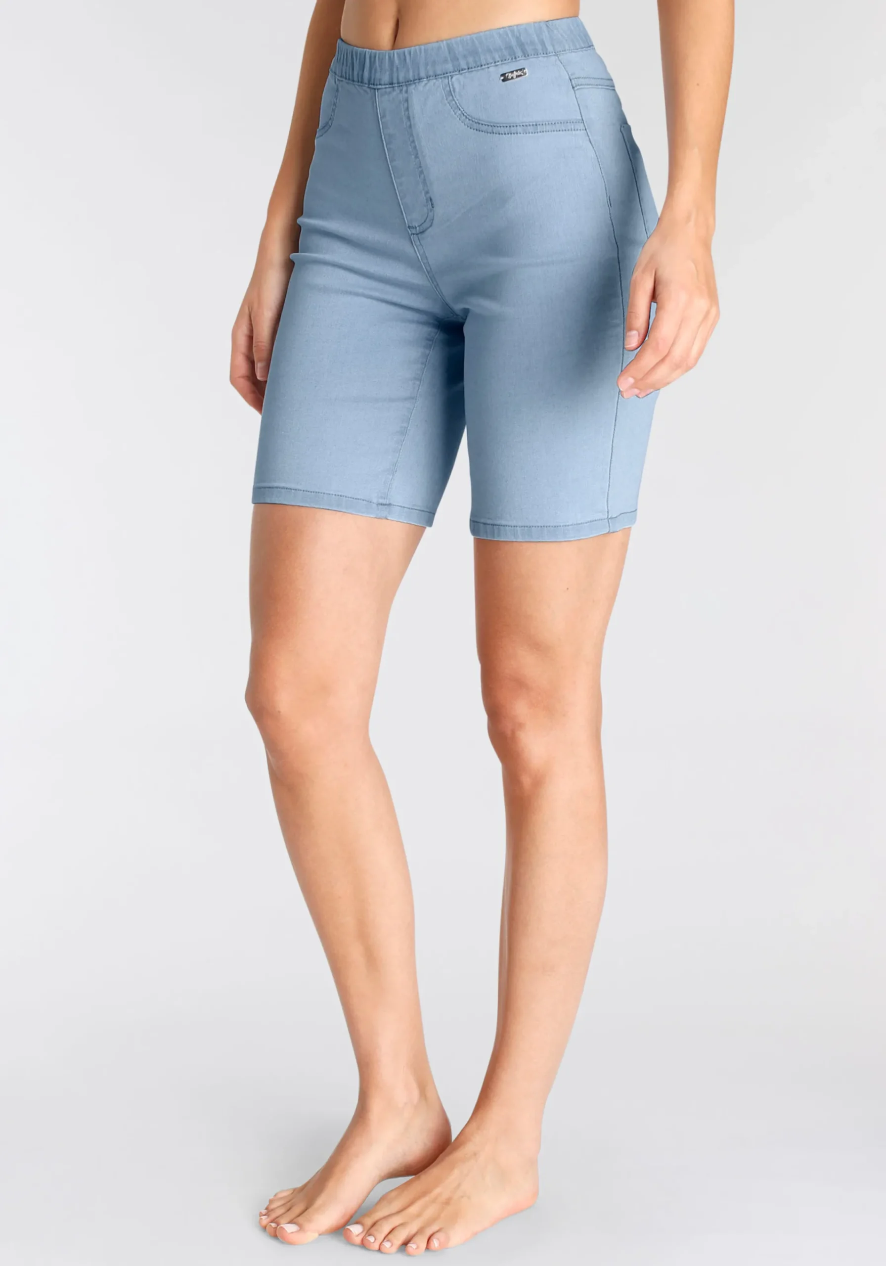Strandmode|Hosen|Buffalo Bermudas hellblau