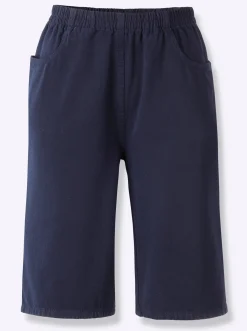 Hosen| Bermudas mit Rundum-Dehnbund marine