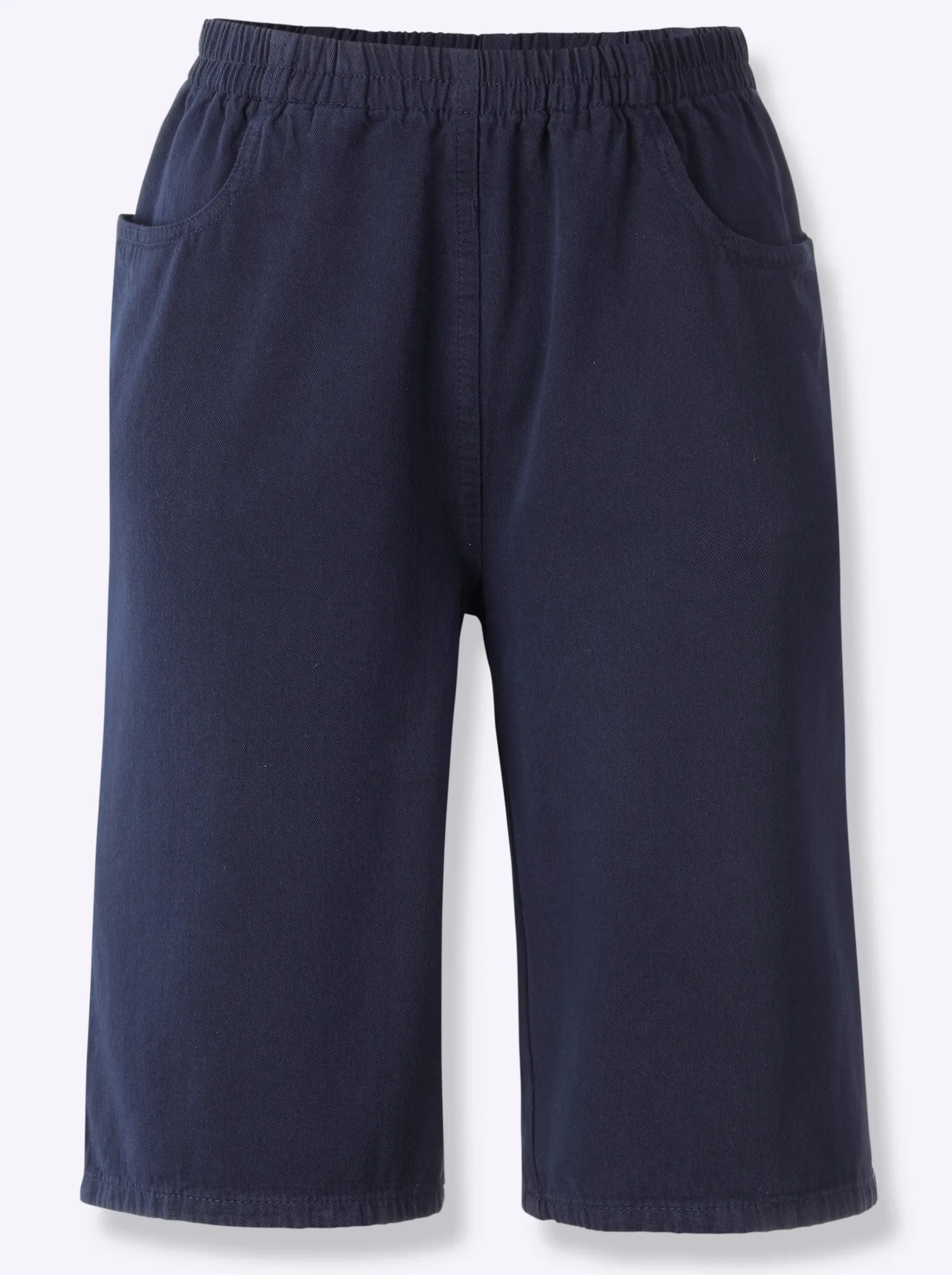 Hosen| Bermudas mit Rundum-Dehnbund marine