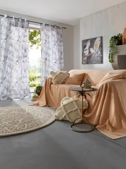 Sofaüberwürfe & Hussen|Pereira da Cunha Überwurf peach