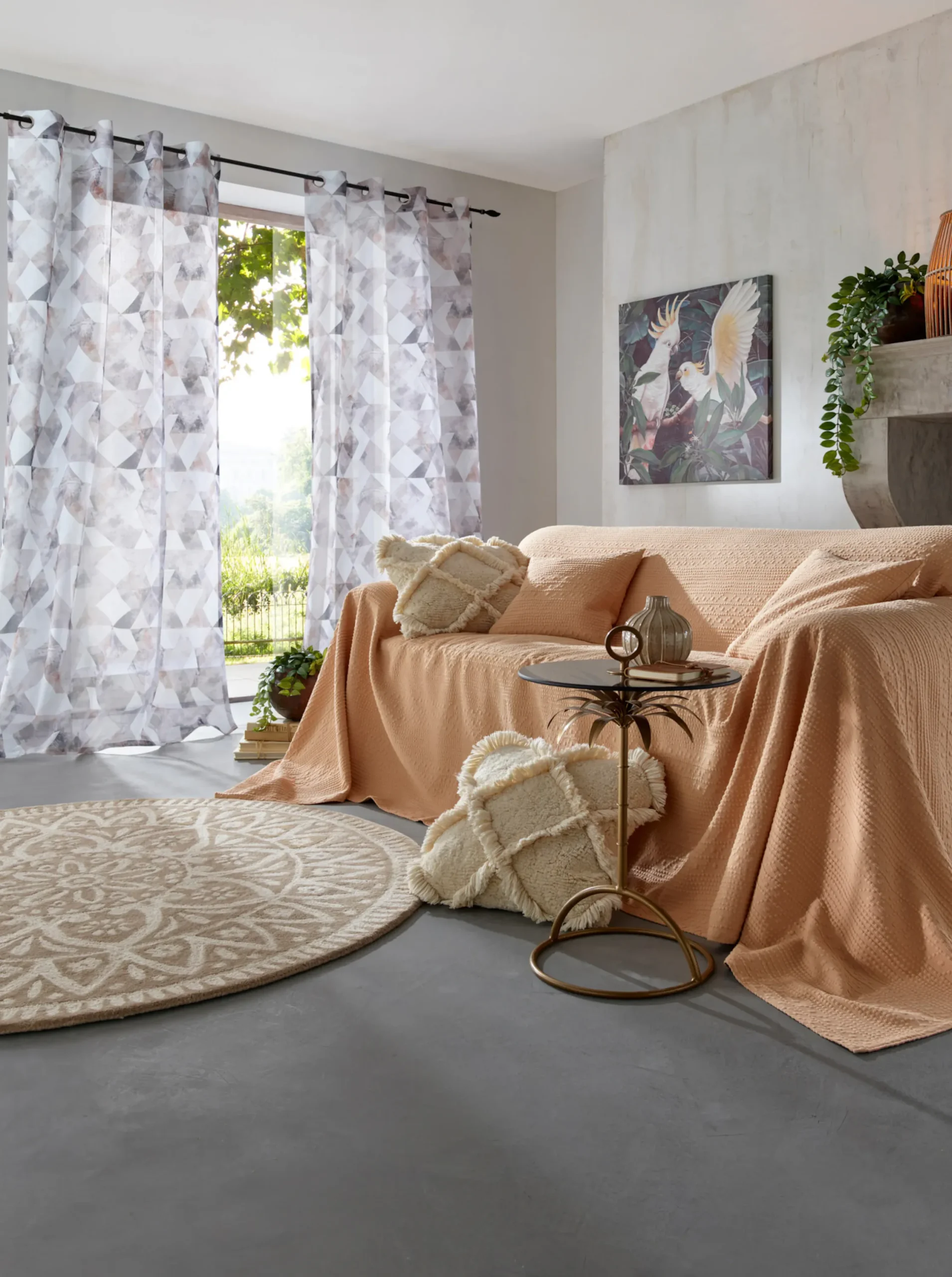 Sofaüberwürfe & Hussen|Pereira da Cunha Überwurf peach