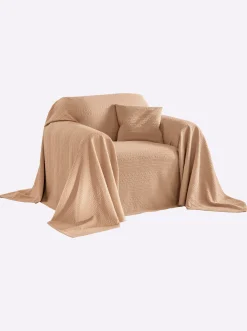 Sofaüberwürfe & Hussen|Pereira da Cunha Überwurf peach