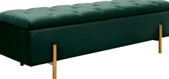 Bänke & Hocker|Leonique Bettbank grün