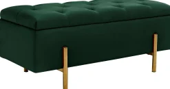 Bänke & Hocker|Leonique Bettbank grün