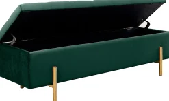 Bänke & Hocker|Leonique Bettbank grün