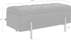 Bänke & Hocker|Leonique Bettbank grün