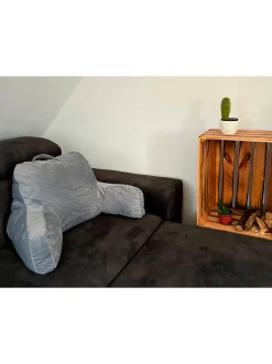 Sessel|abc Home Bettsessel grau
