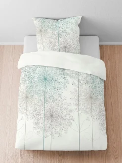 Bettwäsche & Laken|Biberna Bettwäsche aqua