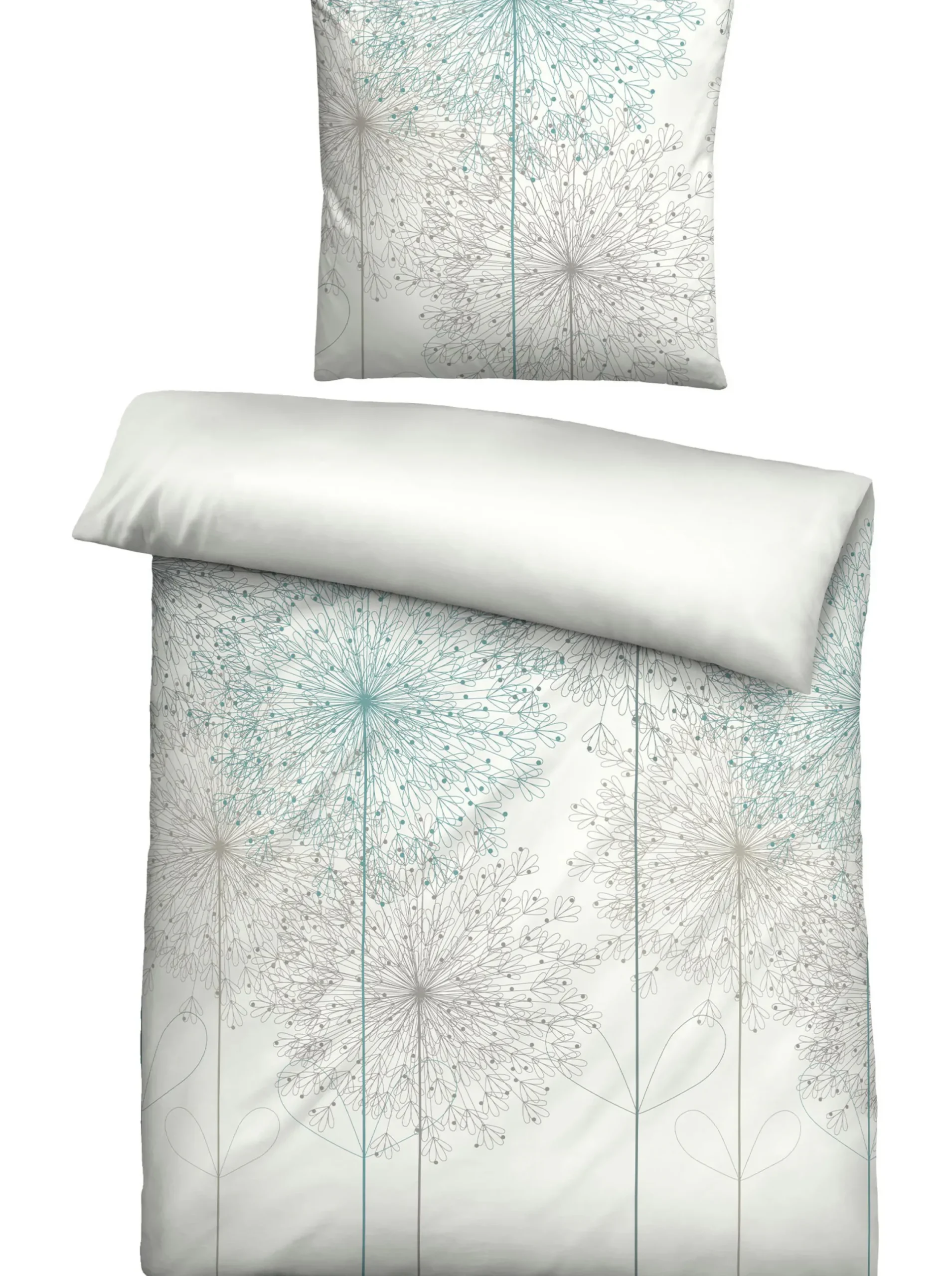 Bettwäsche & Laken|Biberna Bettwäsche aqua
