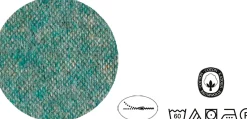 Bettwäsche & Laken|Biberna Bettwäsche grün-blau