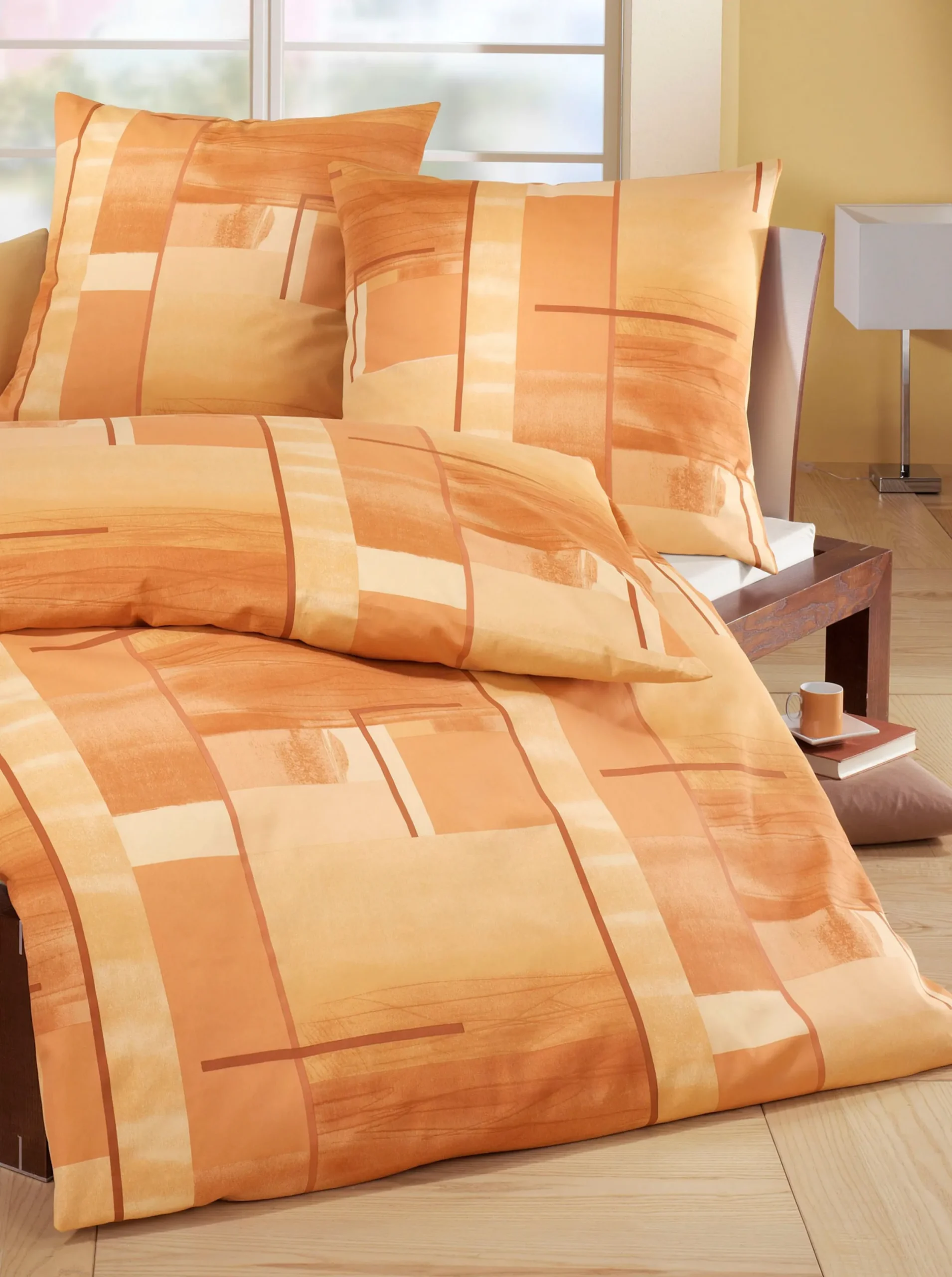 Bettwäsche & Laken|Schlafzimmer|Biberna Bettwäsche terrakotta