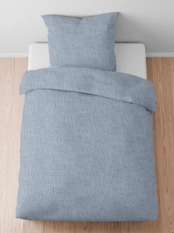 Bettwäsche & Laken|Biberna Bettwäsche blau