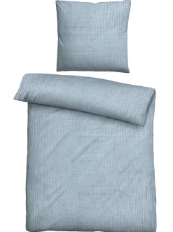 Bettwäsche & Laken|Biberna Bettwäsche blau