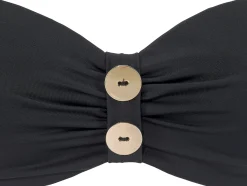 Bikinis|Vivance Bügel-Bandeau-Bikini schwarz