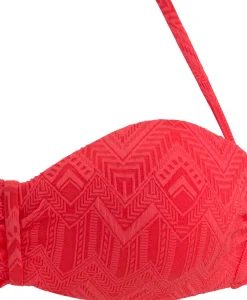 Bikinis|Buffalo Bügel-Bandeau-Bikini rot