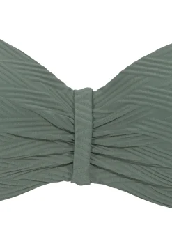 Bikinis|Sunseeker Bügel-Bandeau-Bikini-Top oliv