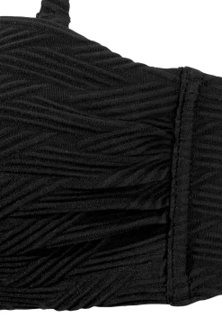 Bikinis|Sunseeker Bügel-Bandeau-Bikini-Top schwarz