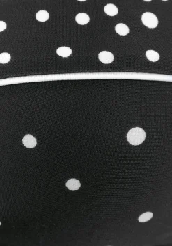 Bikinis|LASCANA Bügel-Bandeau-Bikini-Top schwarz-weiß