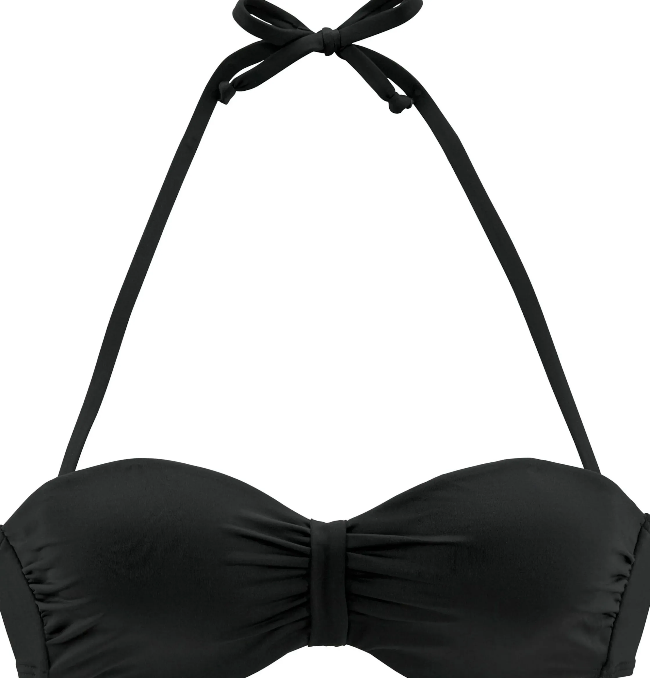 Bikinis|Bench. Bügel-Bandeau-Bikini-Top schwarz