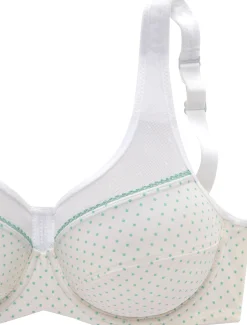 Bhs|petite fleur Bügel-BH schwarz-weiß+weiß-türkis