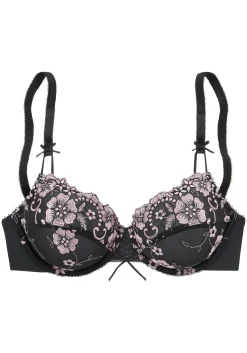Bhs|LASCANA Bügel-BH schwarz-rose