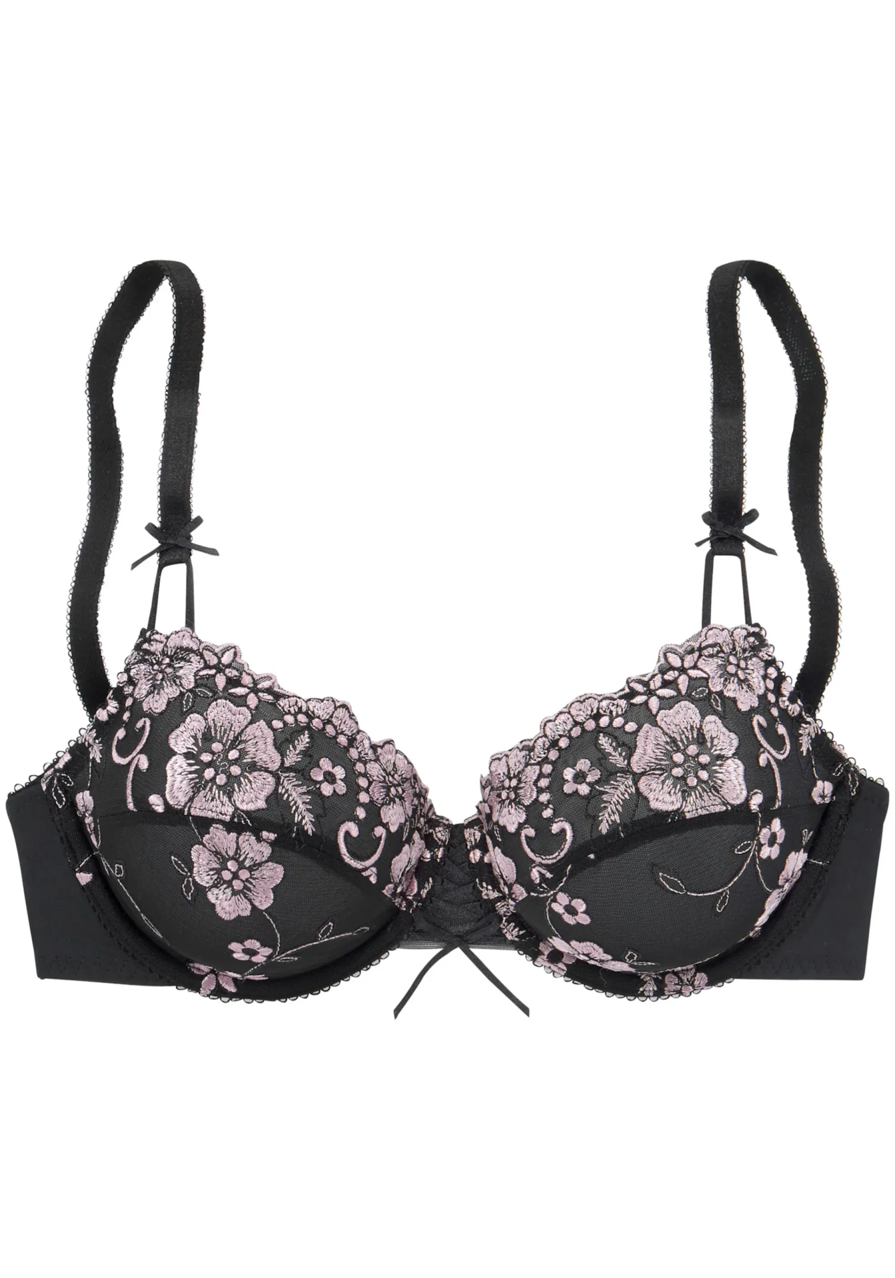 Bhs|LASCANA Bügel-BH schwarz-rose