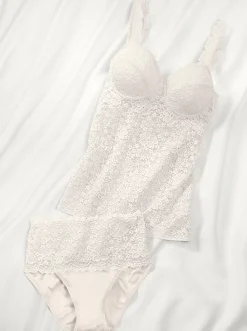 Bodies & Unterhemden|Nina von C. Bügel-BH-Hemd champagner