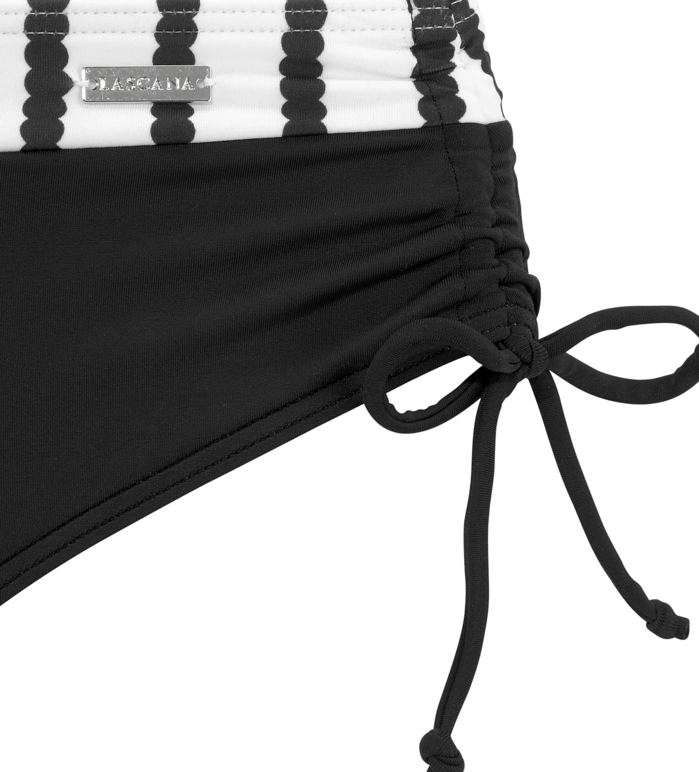 Bikinis|LASCANA Bügel-Bikini schwarz-weiß