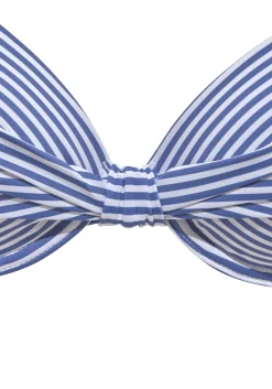 Bikinis|s.Oliver Bügel-Bikini hellblau-weiß