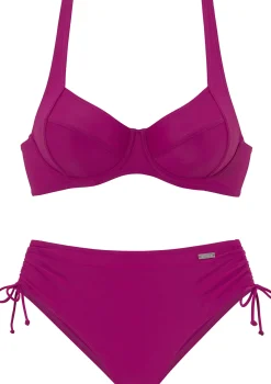 Bikinis|LASCANA Bügel-Bikini fuchsia