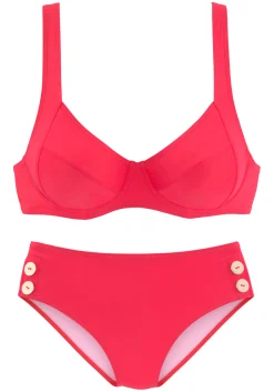 Bikinis|Vivance Bügel-Bikini knallrot