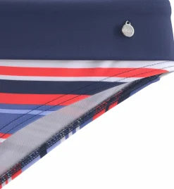 Bikinis|s.Oliver Bügel-Bikini blau-rot-gestreift