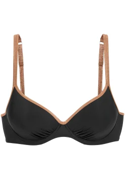 Bikinis|Bruno Banani Bügel-Bikini-Top schwarz